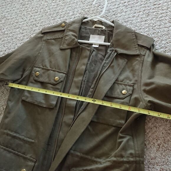 H&M Green military Jacket - Picture 13 of 14